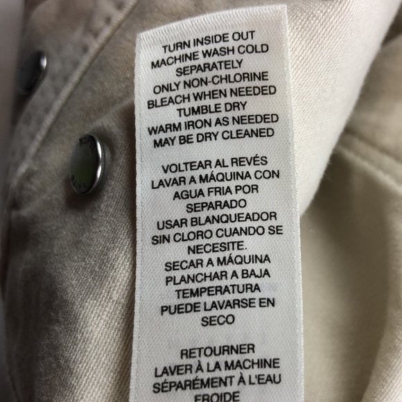 WHBM Button Detail Skimmer Jeans - Picture 7 of 8